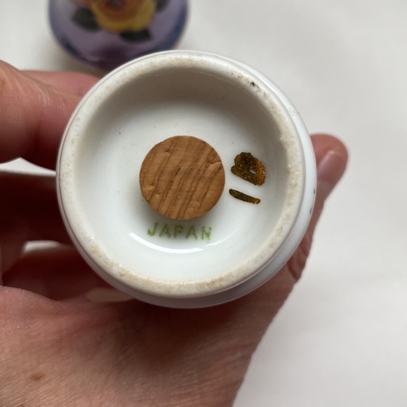 Vintage Lustreware Japanese 5 piece Condiment Set - Picture 8 of 13